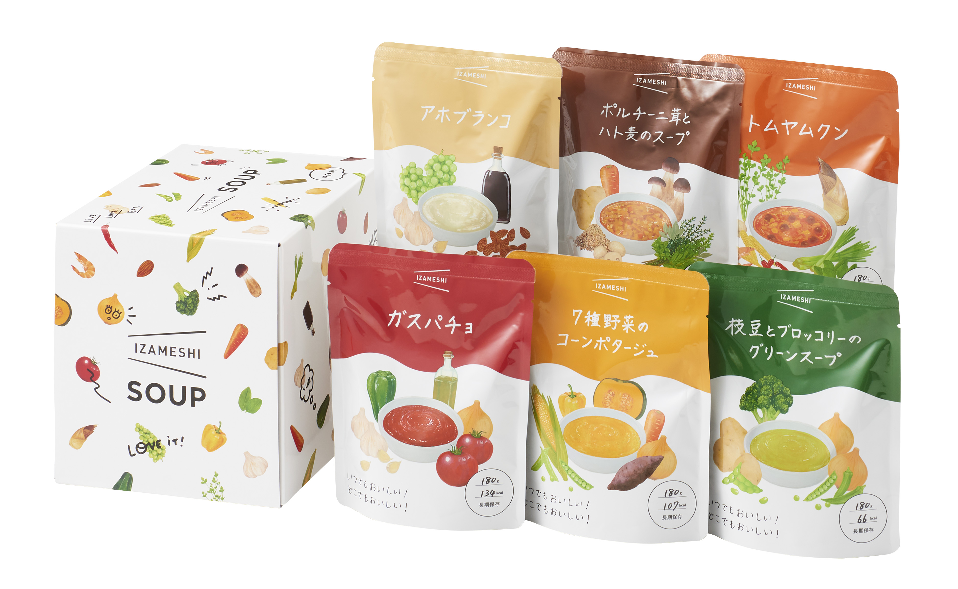 イザメシ　SOUP６袋セット