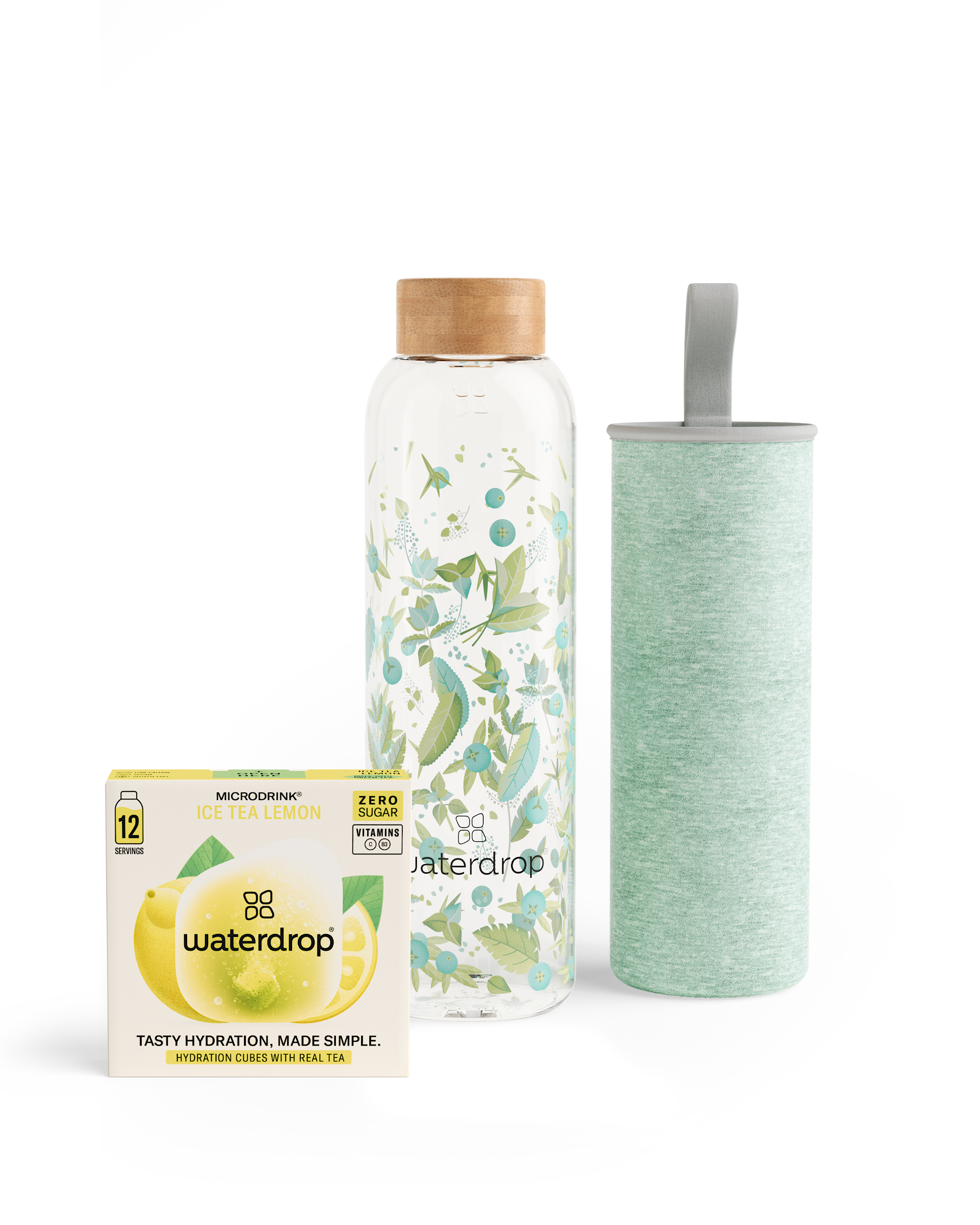 Clean  (Green)  +Ice Tea  レモン