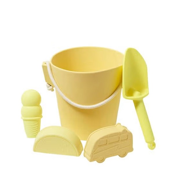 SUNNYLIFE シリコンバケツ＆シャベル シトラス