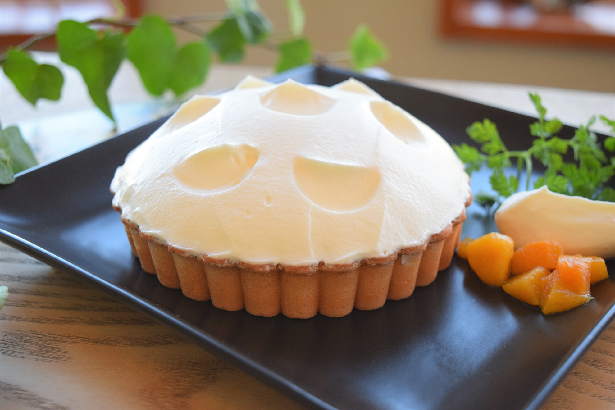 岩瀬牧場　牧場の淡雪(レアチーズケーキタルト)